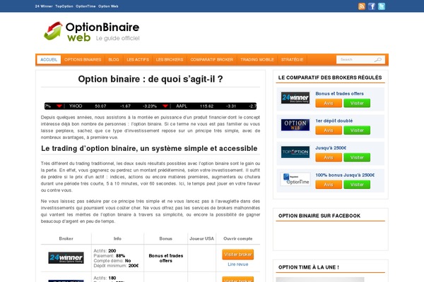 Site using Custom-stock-ticker plugin