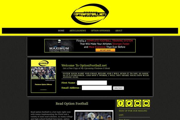 Site using Easy Heads Up Bar plugin