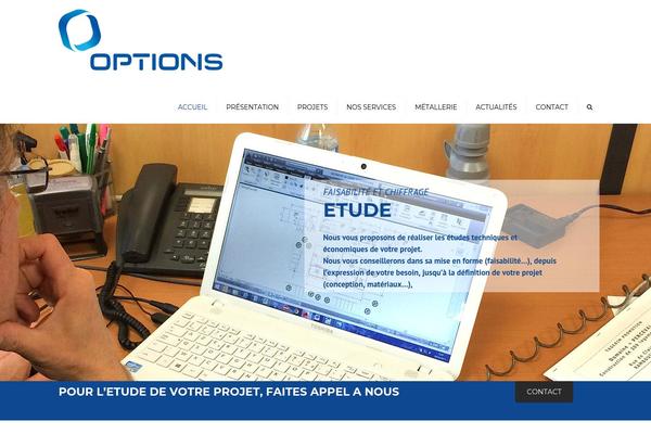 Constructo theme site design template sample