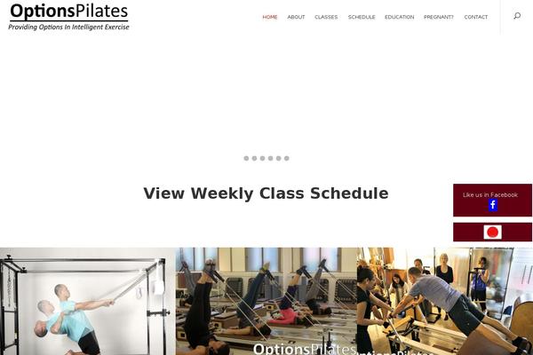 Oxides theme site design template sample