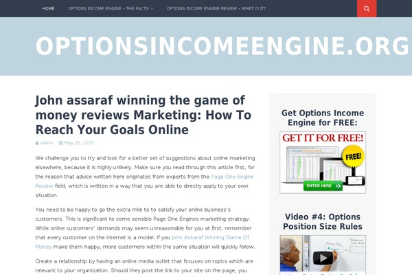 optionsincomeengine.org site used Flato