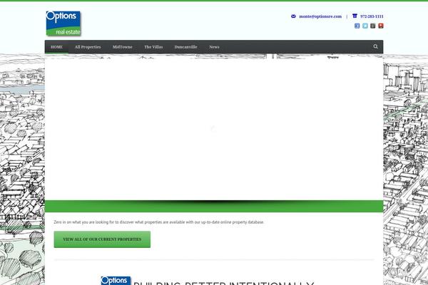 Extended theme site design template sample