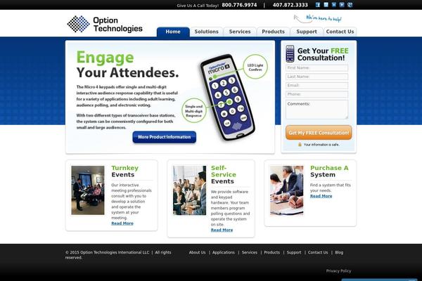 optiontechnologies.com site used Oti