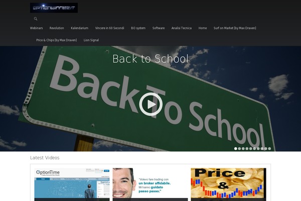 Focus theme site design template sample