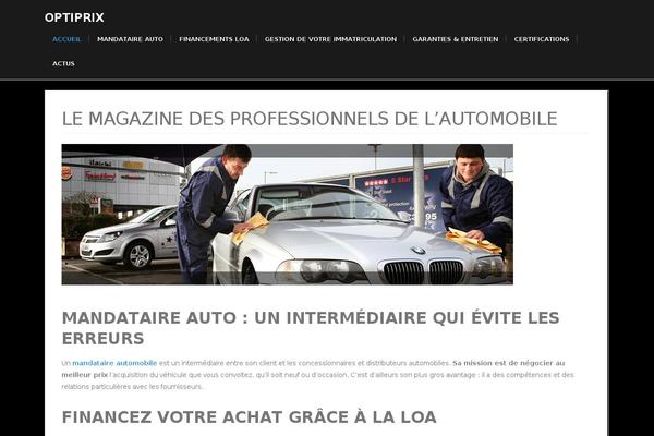 Modality theme site design template sample