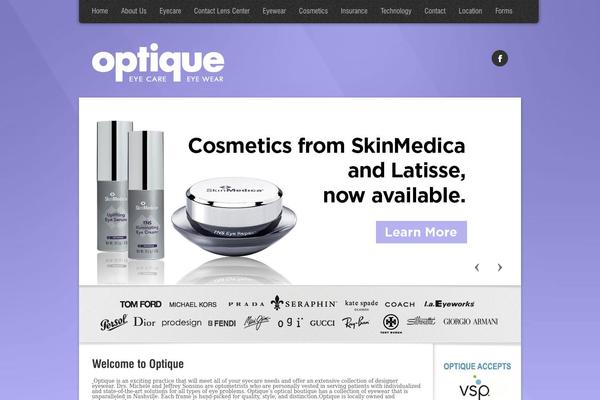 Arctica theme site design template sample