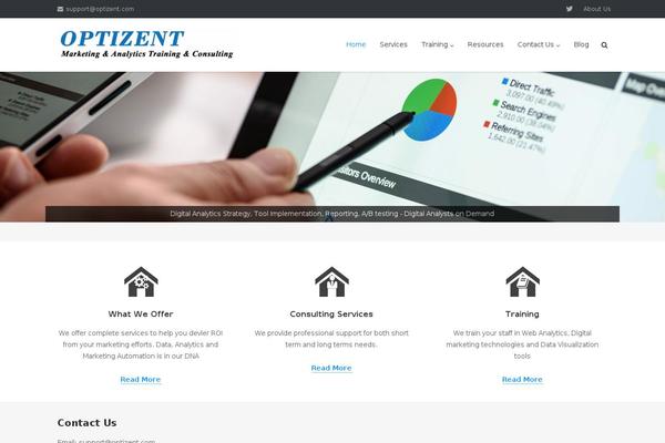 Ultra theme site design template sample