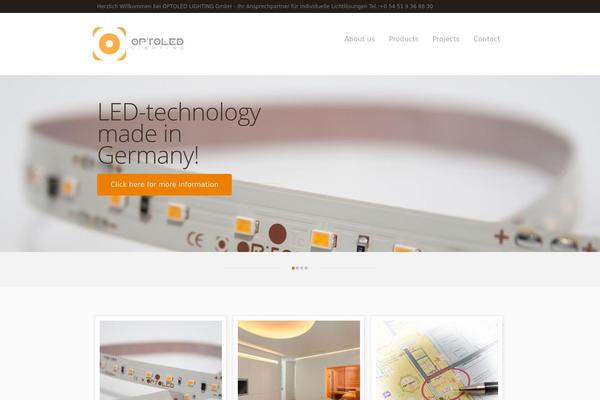 Simplicity theme site design template sample