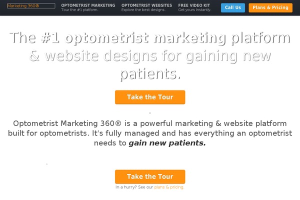 Marketing360-vertical theme site design template sample
