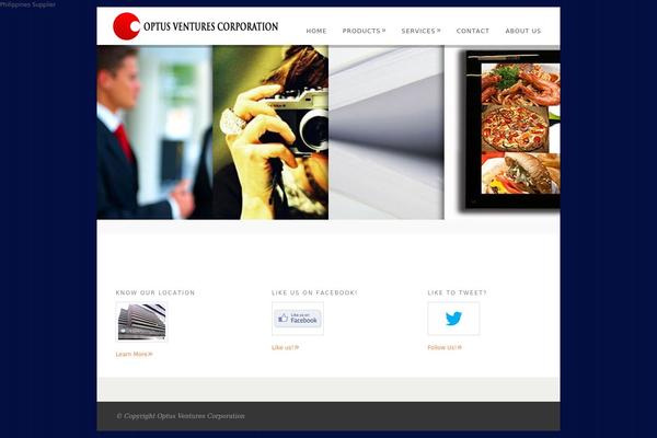 Dandelion theme site design template sample
