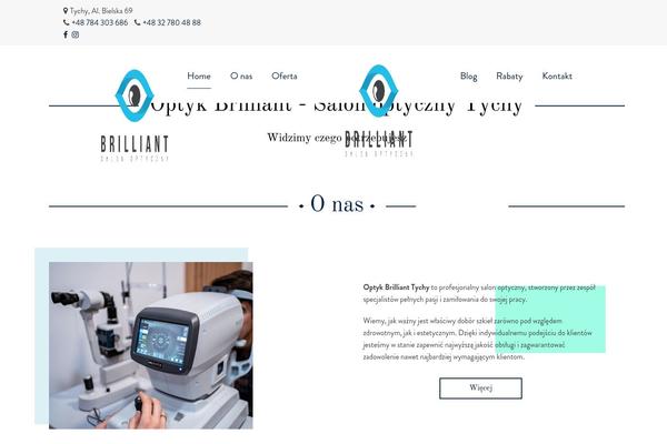 Smarteye theme site design template sample