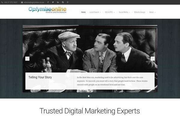 Organic_business theme site design template sample