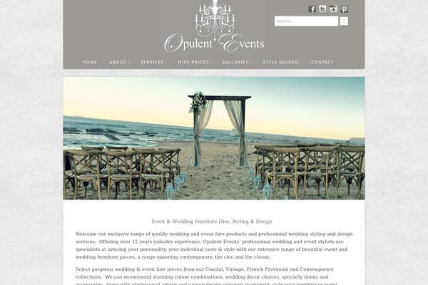 Acoustic theme site design template sample