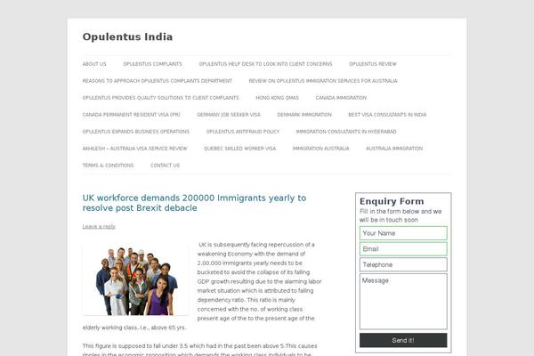 Site using Quick Contact Form plugin