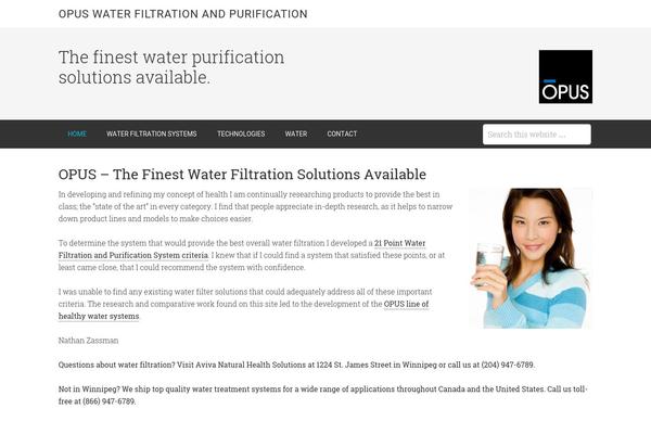 Minimum Pro theme site design template sample