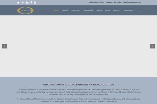 Quince theme site design template sample