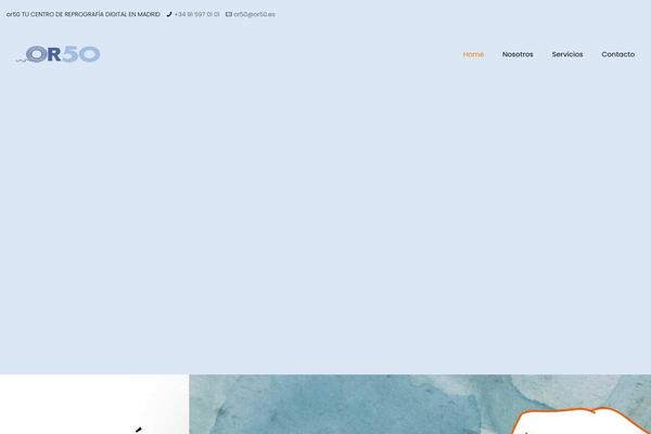 BeTheme Child theme site design template sample