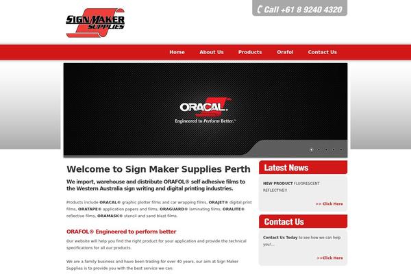 Sms theme site design template sample