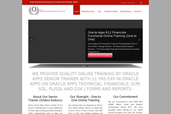 oracleappstechnical.com site used Small Business