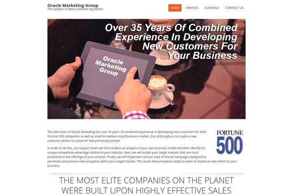 oraclemarketinggroup.com site used Fruitful