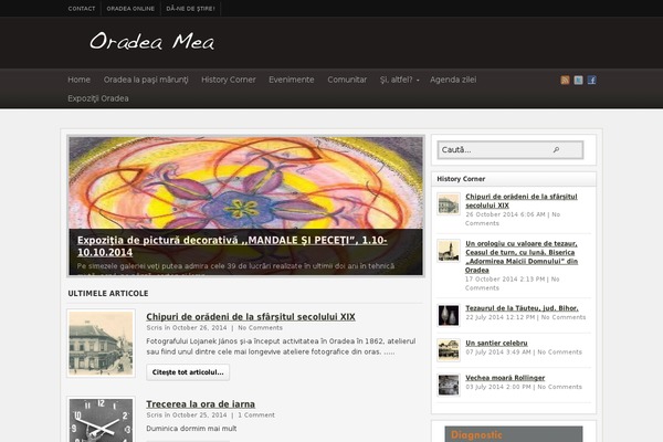 oradeamea.com site used Arras WP theme