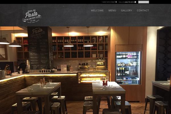 Chicago theme site design template sample