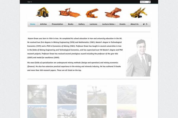 Cardamon theme site design template sample
