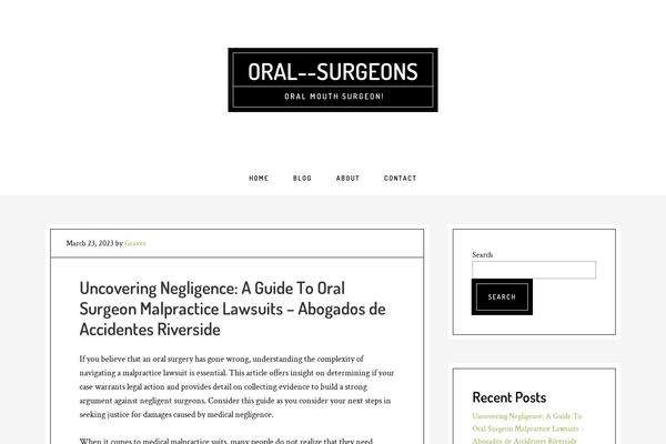 Café Pro theme site design template sample