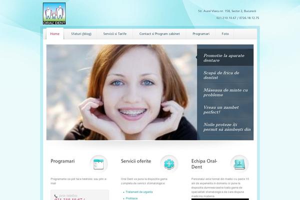 Conall theme site design template sample