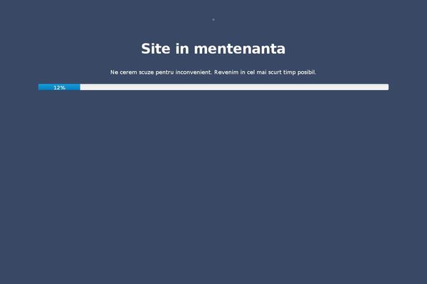 Site using Maintenance Mode plugin
