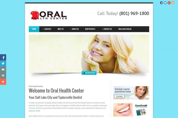 Blue Diamond v1.05 theme site design template sample
