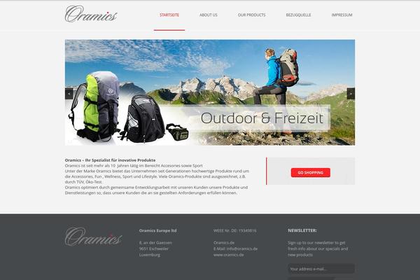 Circles theme site design template sample