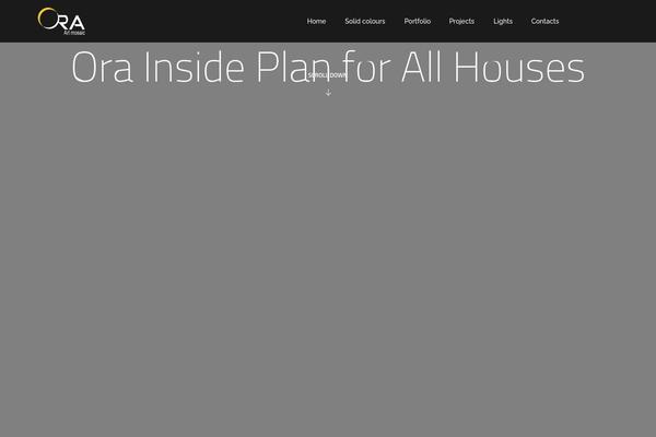 Theratio theme site design template sample