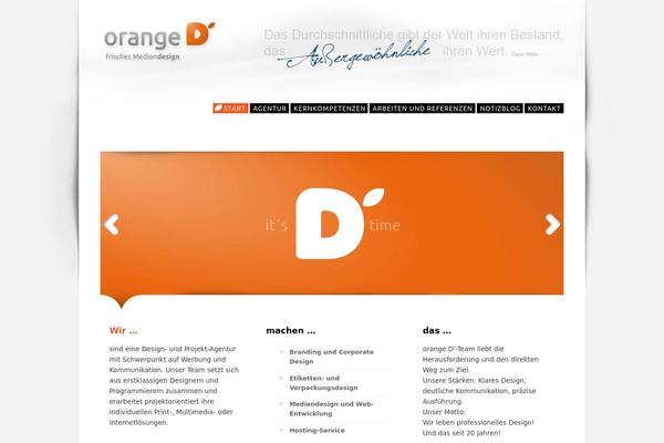 Thesis 1.8.5 theme site design template sample