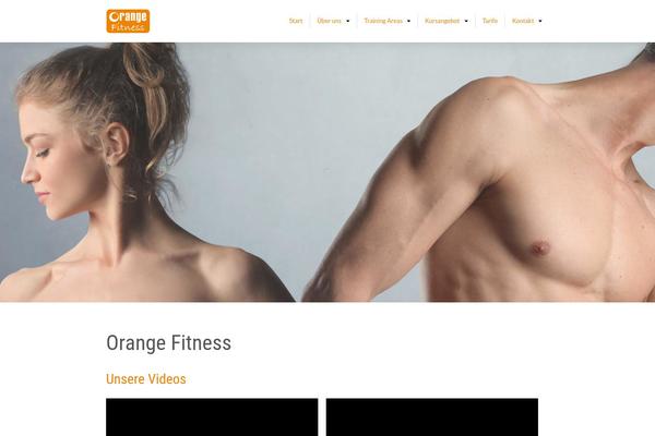 Gymboom theme site design template sample