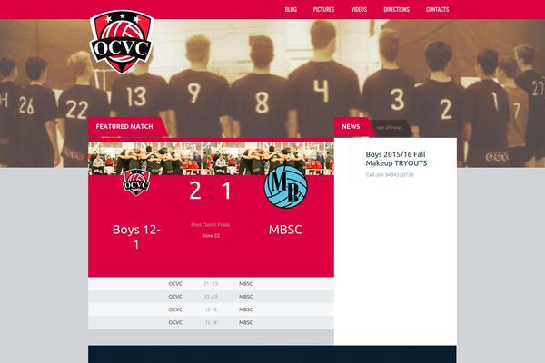 Equipo theme site design template sample