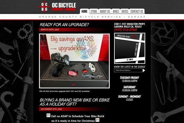 orangecountybicycleservicegarage.com site used Iriscon_theme