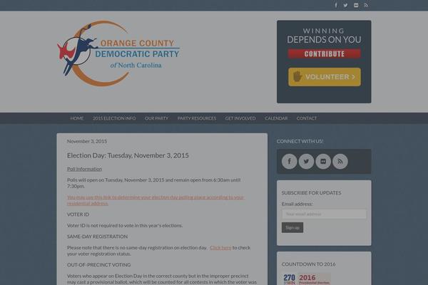 Modern Estate theme site design template sample