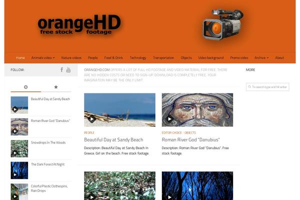 Hueman-child-master theme site design template sample