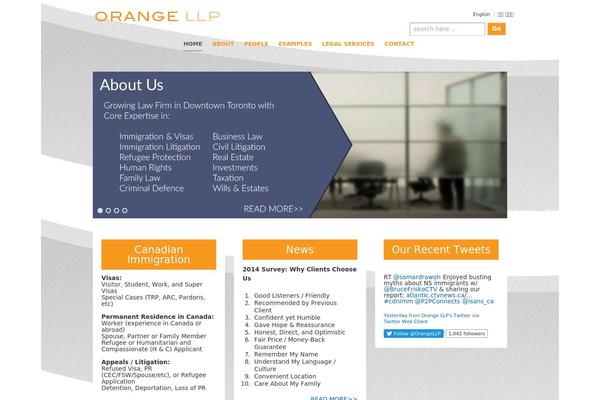 Responsive theme site design template sample