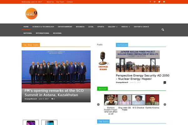 Site using Recent Posts Slider Responsive plugin
