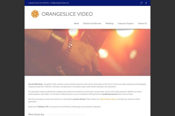 Avada theme site design template sample