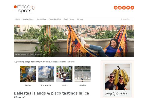Nano3 theme site design template sample