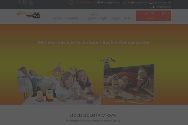 Site using Revslider-snow-addon plugin