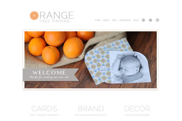 Prophoto4 theme site design template sample