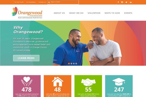 orangewoodfoundation.org site used Orangewood