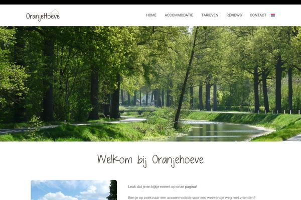 Kinder theme site design template sample