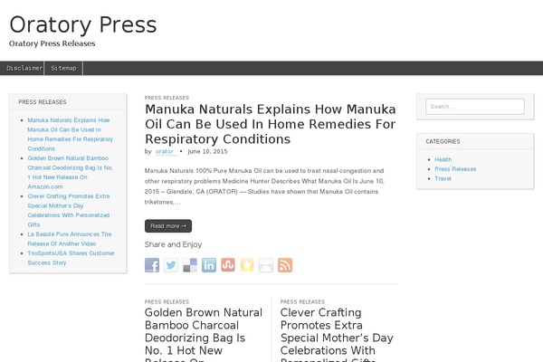 Magazine Basic theme site design template sample