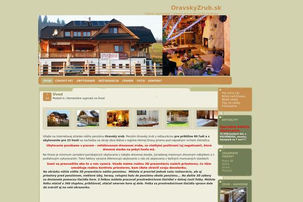 oravskyzrub.sk site used diary-cute
