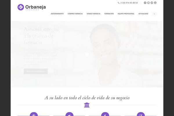 Consulting-child theme site design template sample